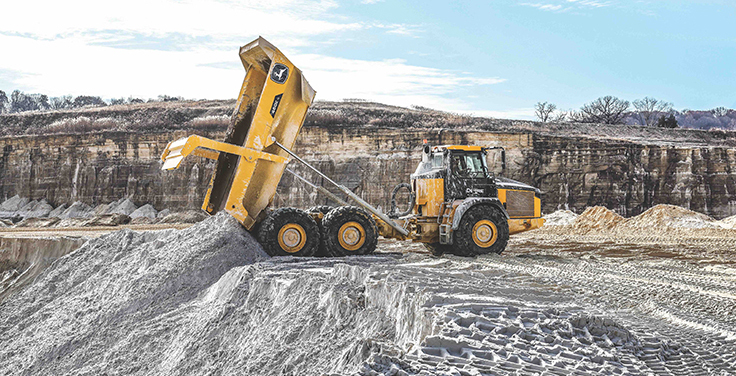John Deere's 460E-II. Photo: John Deere