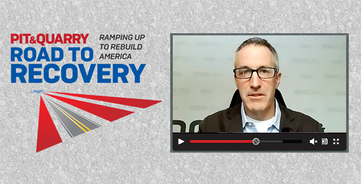 Dodge Data & Analytics' Richard Branch joins Pit & Quarry. Photo: P&Q Staff