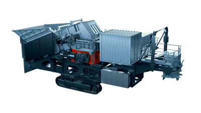 The new additions to Metso Outotec’s mobile Lokotrack product line are equipped with Komatsu’s sizer technology. Photo: Metso Outotec