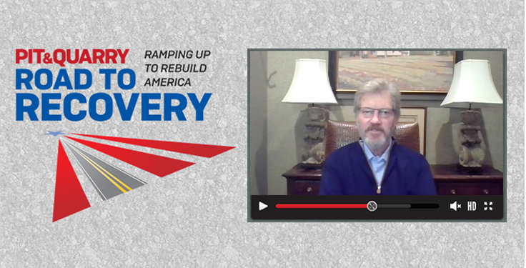 FMI's George Reddin visits with Pit & Quarry. Photo: P&Q Staff