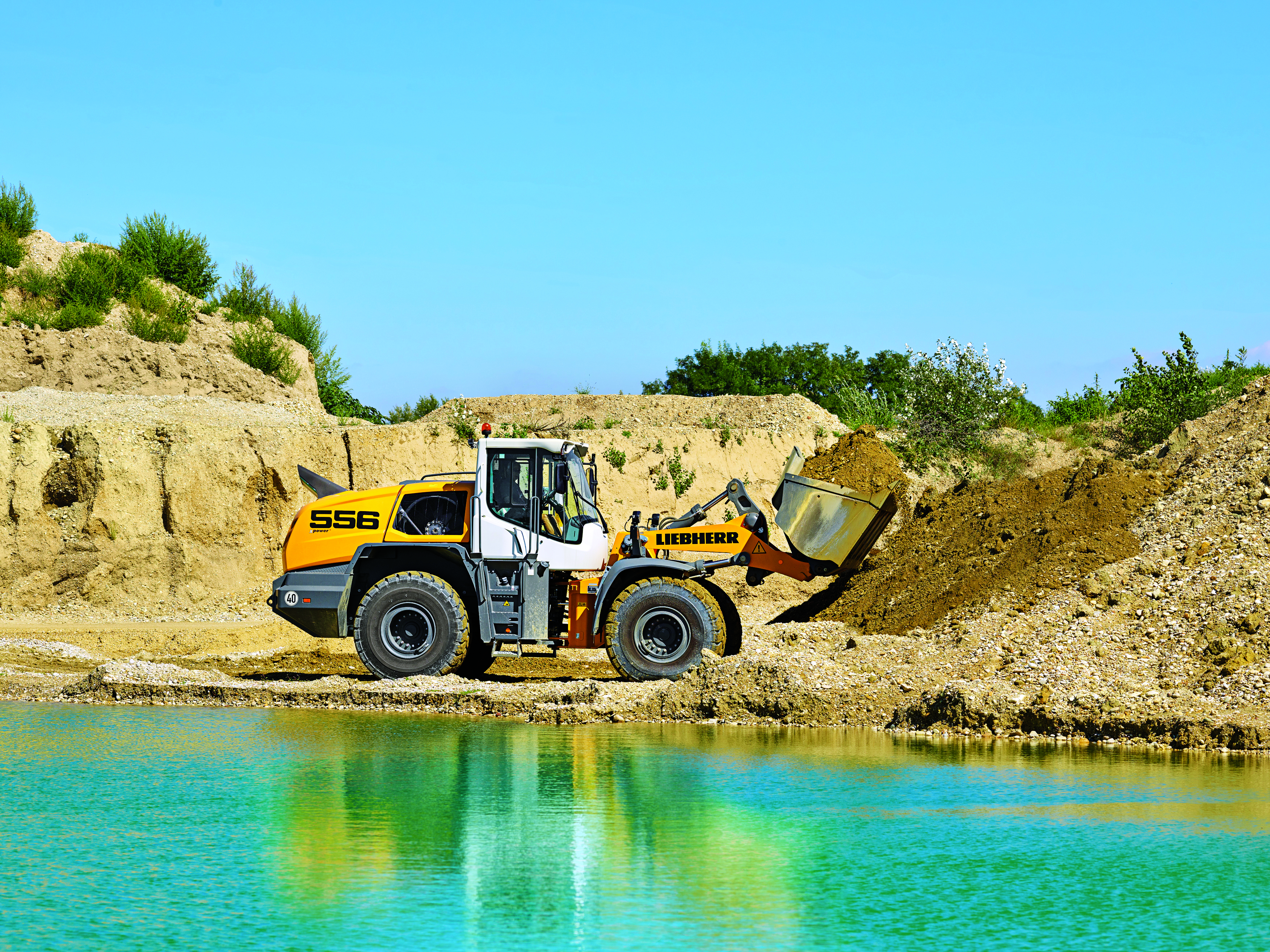 Liebherr XPower large wheel loader series