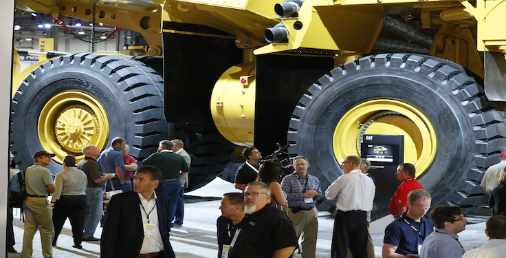 MINExpo International 2021 exhibits will be available in the Las Vegas Convention Center’s North Hall, Central Hall and South Hall 1 and 2. (Photo: National Mining Association)