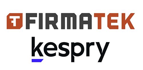 Firmatek and Kespry logos