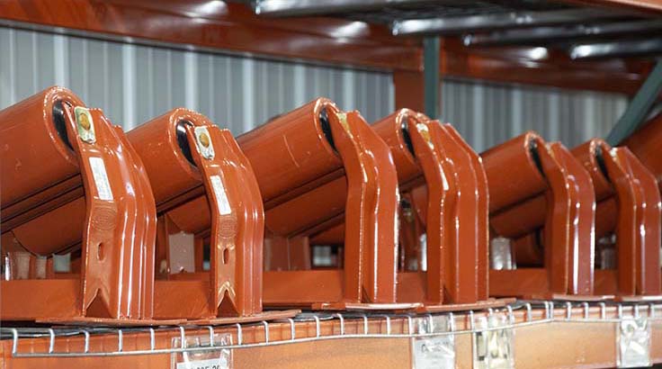 RB Scott offers Superior Industries conveyor components from its branch in Clearwater, Minnesota. Photo: P&Q Staff
