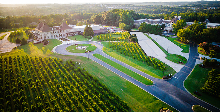 Chateau Elan is located about 50 miles northeast of Hartsfield-Jackson International-Airport. Photo: Chateau Elan