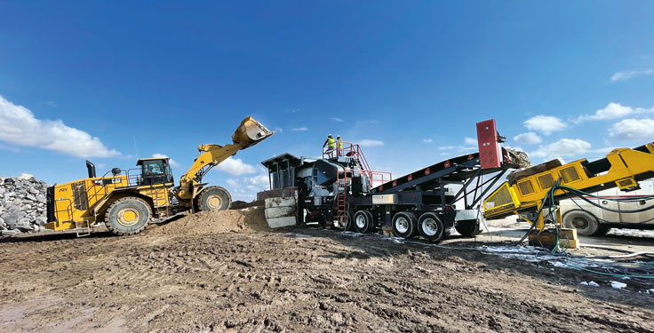 Superior Industries will have a version of the Liberty jaw crusher on the stand in Nashville, Tennessee. Photo: Superior Industries