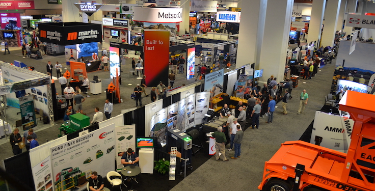 AGG1 and World of Asphalt sold out the trade show floor of the Music City Center in Nashville, Tennessee. Photo: P&Q Staff