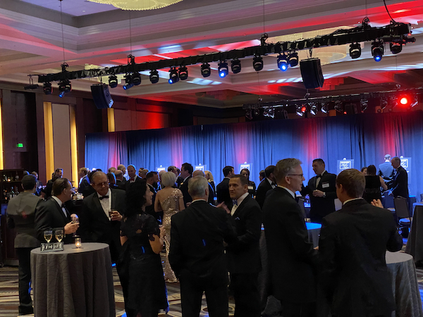 More than 130 guests attended the eighth Pit & Quarry Hall of Fame Induction Ceremony March 28 at the Omni Hotel in Nashville, Tennessee. Photo: P&Q Staff