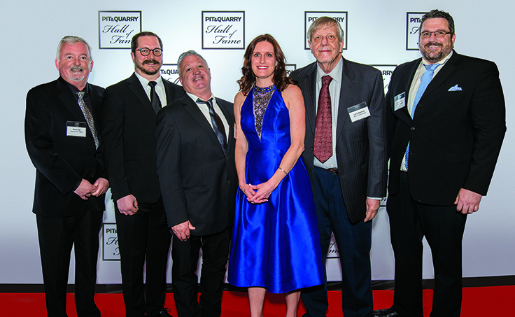Those on hand from platinum sponsor Haver & Boecker Niagara were, from left, Steve Fair, Jon Cheladyn, Peter Kilmurray, Kristen Randall, Larry Zamkus and Wilm Schulz. Photo: PamElla Lee Photography