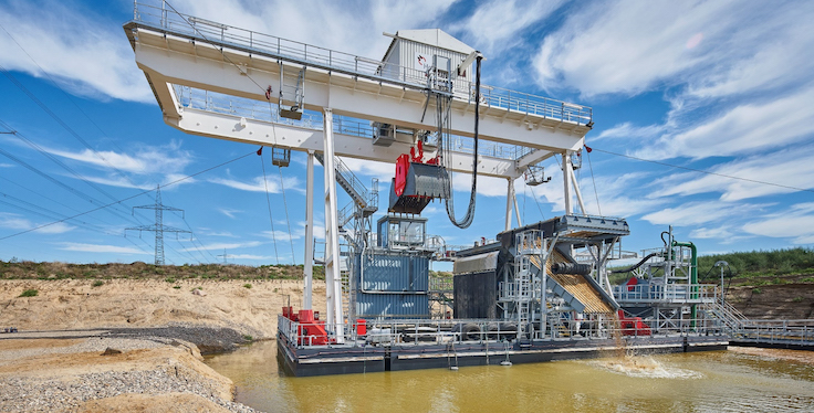 More dredge operators want to dig deeper to maximize mineral reserves. Photo: Rohr-Idreco Americas