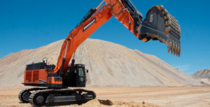 Doosan says its new -7 Series crawler excavators feature interior enhancements, new performance features, four power modes and more. Photo: Doosan