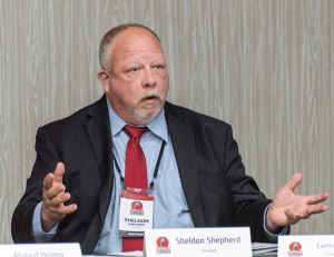 Says Tecweigh’s Sheldon Shepherd: “I’m sure all of us in this room have heard people talk about the stress on the home life. When you have stress on the home life, that undoubtedly means stress to the work life.” Photo: PamElla Lee Photography