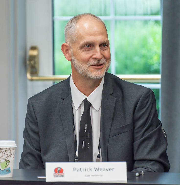 Says L&H Industrial’s Patrick Weaver: “We’re working hand-in-hand with our customer base trying to come up with a plan that reaches out six, eight, 10, 12 months.” Photo: PamElla Lee Photography