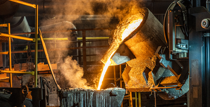 China recently cut back its steel production for environmental reasons. Photo: simonkr/E+/Getty Images