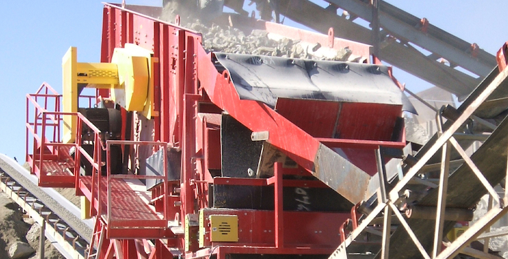 Ineffective screening will have a negative effect on crusher operation in terms of wasted horsepower, lower reduction ratio and increased wear. Photo: McLanahan Corp.