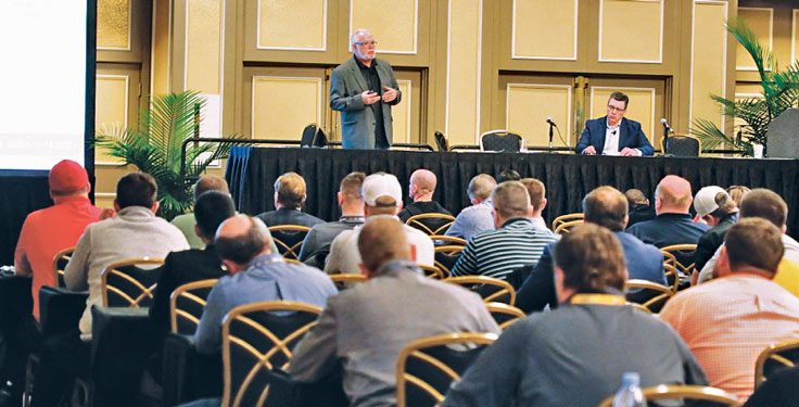 The education sessions at ConExpo-Con/Agg are concentrated on business best practices, safety and health, talent acquisition and technology solutions. Photo: ConExpo-Con/Agg