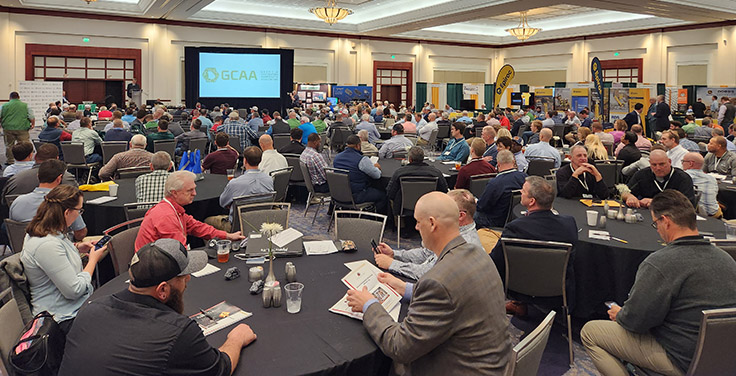 The Georgia Construction Aggregate Association Management Workshop & Expo continues to be a draw for aggregate producers, equipment manufacturers and dealers in the state of Georgia. Photo: P&Q Staff