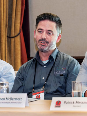 Jamen McDermott of Sensata Technologies/PreView Radar says the value ConExpo-Con/Agg offers his company is the opportunity to extend its brand. Photo: PamElla Lee Photography