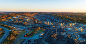 The Bull Run Plant in Chantilly, Virginia, has a history of being Luck Stone’s go-to site for pilot projects. Photo: Luck Stone