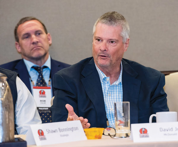 Says McDonald Group’s David Jones: “Our top line was great, but we didn’t increase our volumes over what we had done.” Photo: PamElla Lee Photography