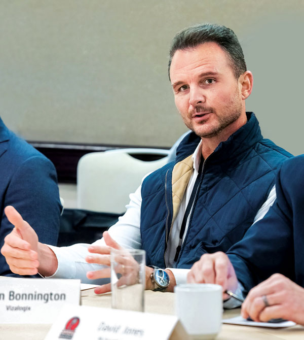 Vizalogix’s Shawn Bonnington says his company likely has to throttle its growth this year to focus on those who’ve already invested in his business. Photo: PamElla Lee Photography