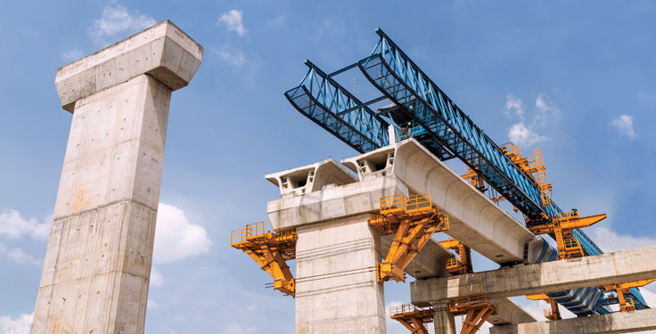 Nonbuilding construction starts were up 24 percent in April compared to a year earlier, according to Dodge Construction Network. Photo: ThamKC/iStock / Getty Images Plus/Getty Images