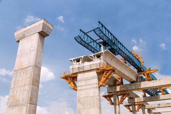 Nonbuilding construction starts were up 24 percent in April compared to a year earlier, according to Dodge Construction Network. Photo: ThamKC/iStock / Getty Images Plus/Getty Images