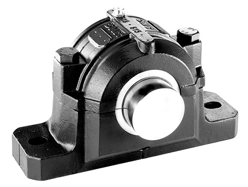 NTN’s SNC blocks are a heavy-duty mounted unit designed specifically to accommodate the rigors of applications within mining and construction. Photo: NTN