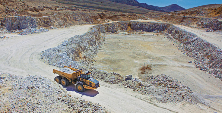 Pronto’s autonomous hauling system allows mine operators to store saved routes and share them with trucks throughout their fleet. Photo: Pronto