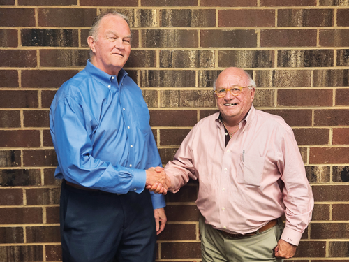 Sykes Supply’s Steve Zelnak, left, and The Sunrock Group’s Bryan Pfohl offered P&Q an exclusive interview late this summer. Photo: P&Q Staff