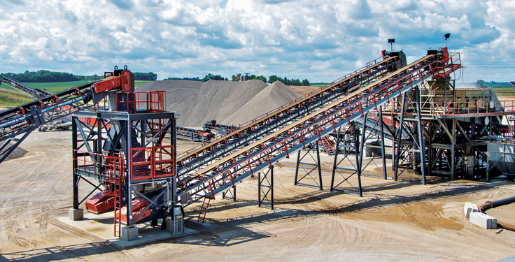 Fisher Mining’s Empire Township plant includes Superior Industries equipment. Photo: Nick Oster