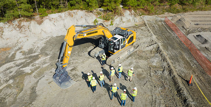 Liebherr hosted a three-day sales and training seminar at its U.S. headquarters in Southeastern Virginia. Photo: Liebherr