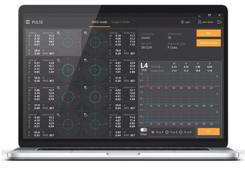 Pulse Condition Monitoring is designed to monitor the health of vibrating screens. Photo: Haver & Boecker Niagara