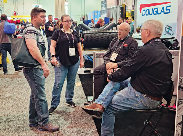 Orvel Ray Wilson, a speaker and coach on trade shows, suggests planning ahead by using a yellow highlighter or a red Sharpie to circle the vendors on your “A” list. Photo: P&Q Staff