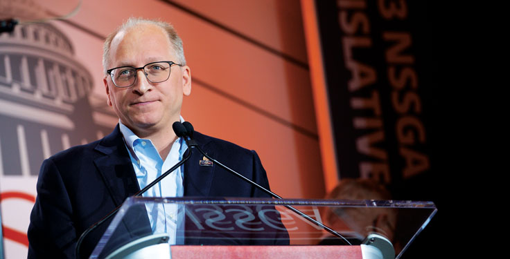 Martin Marietta’s Jim Nickolas takes over as chairman of the National Stone, Sand & Gravel Association this month. Photo: NSSGA