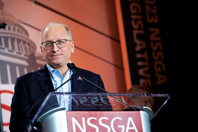 Martin Marietta’s Jim Nickolas takes over as chairman of the National Stone, Sand & Gravel Association this month. Photo: NSSGA
