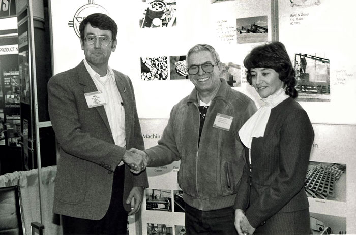 Neil Hise (pictured far left) grew up around construction. When his father bought Crusher Service Co. – which eventually became Cemco – joining the family business was a no-brainer. Photo: Neil Hise