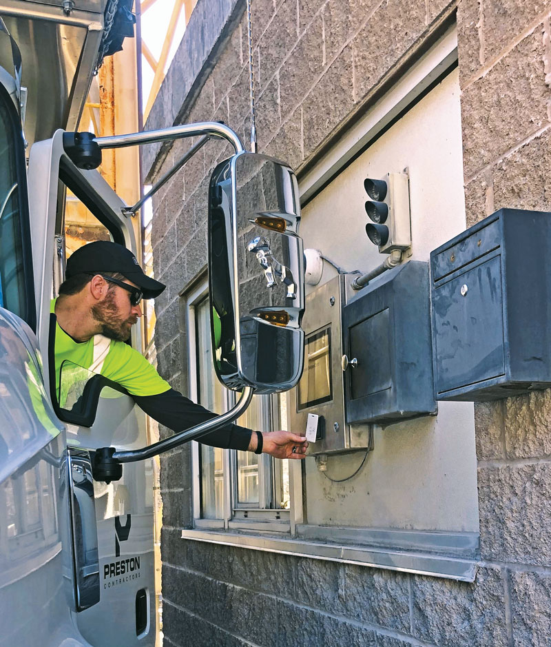 When it comes to automating the check-in and ticketing processes, Greer Industries leverages Apex Auto ID. Photo: Greer Industries