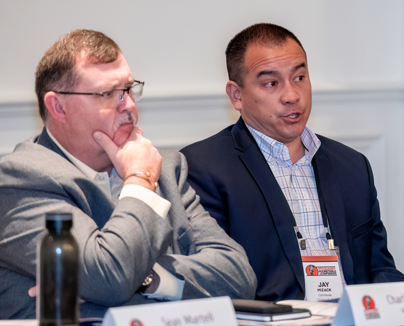 Jay Mizack (pictured at right) says some Carmeuse markets performed better than others, resulting in an overall uptick in volumes. Photo: PamElla Lee Photography
