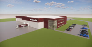 Masaba's new steel fabrication facility is expected to be fully operational by May 2025 and provide the company with an additional 125,000 sq. ft. of fabrication space and more than 20,000 sq. ft. of office space. Photo: Masaba