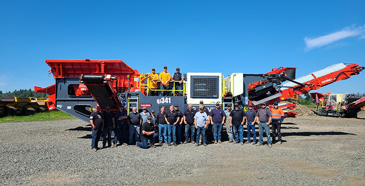 Tyler Rental is now responsible for selling Sandvik mobile crushers and screens in these states, as well as providing aftermarket support. Photo: Sandvik