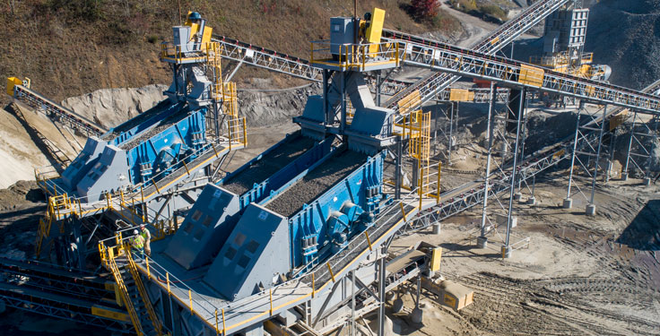 CRH recently named Conn-Weld Industries its preferred screening equipment supplier in North America. Photo: Conn-Weld