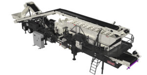 Cedarapids' new CRC1350S portable closed-circuit cone and screen plant is designed for higher production with lower costs and increased mobility. Photo: Terex MPS
