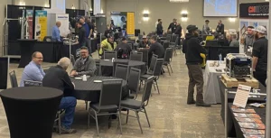 More than 400 people attended Aggregate Expo last month in Fargo, North Dakota. Photo: P&Q Staff