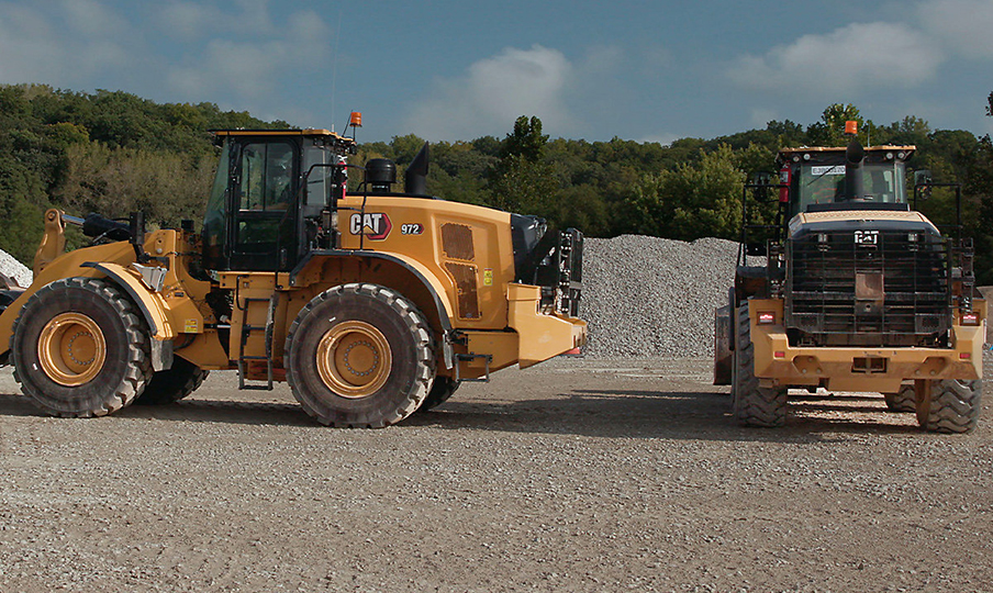 Caterpillar medium wheel loaders are now infused with new tech to advance safety and help customers work faster and with greater accuracy. Photo: Caterpillar