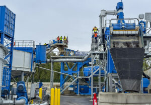Freehaven Materials hosted guests from guests from New York, New Jersey, Massachusetts, Connecticut, Maryland and Canada during the recent open house showcasing its new CDE recycling plant. Photo: CDE