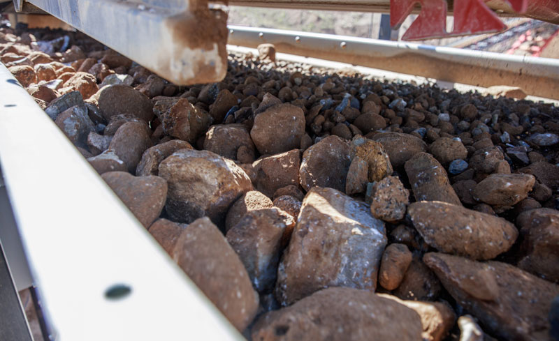 The Patriot cone crusher North Central Aggregates has handles everything operators feed it. Photo: Superior Industries