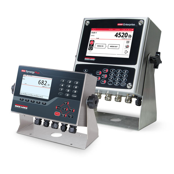 An indicator serves as a truck scale’s control terminal. Photo: Rice Lake Weighing Systems