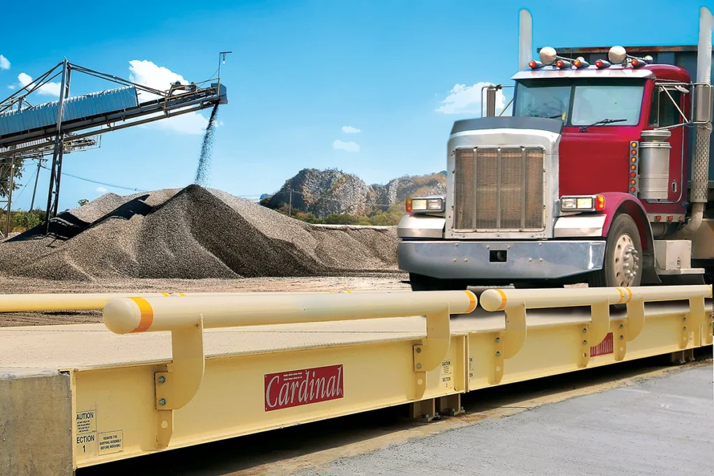 Advances in truck scale design – from stronger weighbridges to digital load cells – are helping producers achieve greater accuracy, reliability and service life. (Photo: Cardinal Scale)
