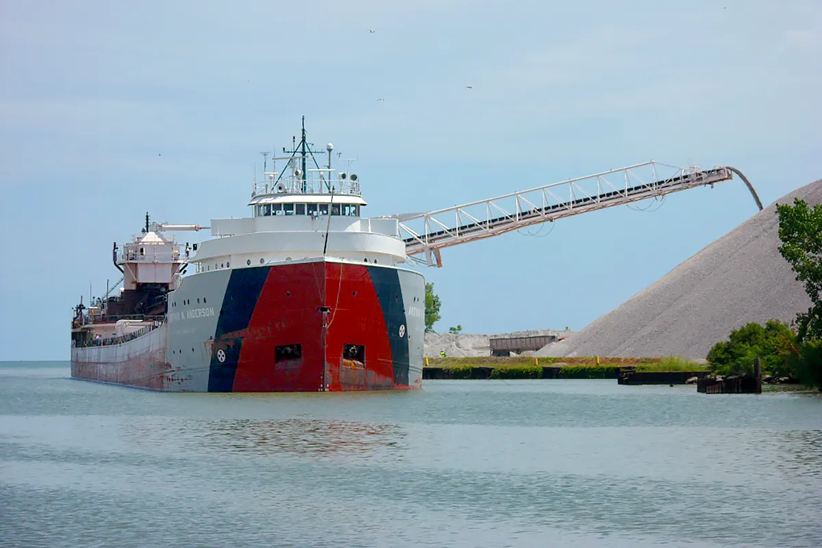 The Lake Carriers’ Association represents the U.S.-flag Great Lakes fleet, which today can move more than 90 million tons of cargos – including iron ore, stone, coal, cement and other dry bulk materials. Photo: LCA